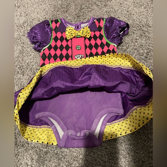 Disney Alice In Wonderland Mad Hatter Costume Girls Size 12-18months - Picture 2 of 3